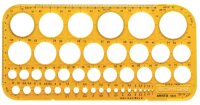 Aristo Kreisschablone 45 Kreise Durchmesser 1-36 mm,...