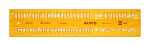 Schriftschablone gerade 5 mm, ISO3098-1/DIN 6776,...