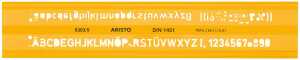 Schriftschablone 9003182530359