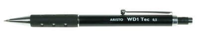 Aristo Feinminenstift WD1 TEC 0,5mm sw geformte Griffzone und Metallclip