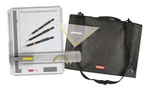 Aristo Geo Board Zeichenplatte A4 Set: 1xGeo Board A4, Tasche&Zubehör