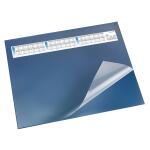Schreibunterlage Durella DS blau 52x65cm, Vollsichtfolie...