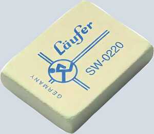 Radierer Läufer SW 0220 48x36x10 mm, Kautschuk, sehr weich