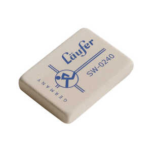 Radierer Kautschuk SW weiß 4006677100223