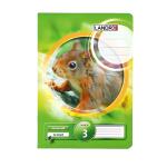 LANDRÉ Schulheft A5, 32 Blatt, 80 g/m²,...