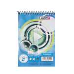LANDRÉ Spiralnotizblock A6, 40 Blatt, 70...