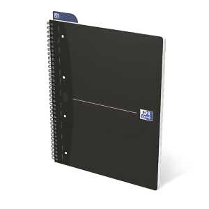 Oxford Office Collegeblock A4 kariert 5 mm, 70 Blatt, 5er-Packung