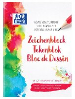 OXFORD Schule Zeichenblock A3 10 Blatt blanko 120 g/m²