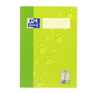 OXFORD Schule Schulheft A4, 32 Blatt, Lineatur 1, Optik Paper®