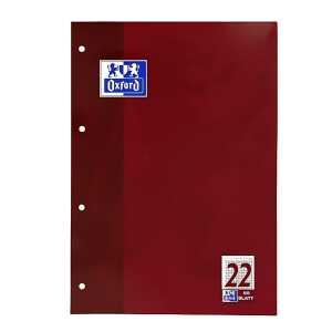 Arbeitsblätterblock A4, 50 Blatt, Lineatur 22 4fach gelocht