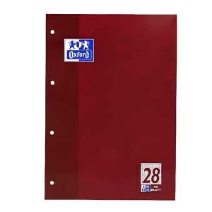 Schulblock A4, kopfgeleimt, 50 Blatt, Lineatur 28 4fach gelocht