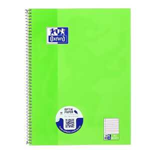 OXFORD Schule Collegeblock A4+ 80 Blatt, lin 4fach gelocht