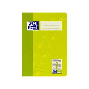 OXFORD Schule Schulheft A5, 32 Blatt, Lineatur 1, Optik Paper®