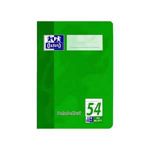 OXFORD Schule Vokabelheft A5, 40 Blatt, Lineatur 54, Optik Paper®