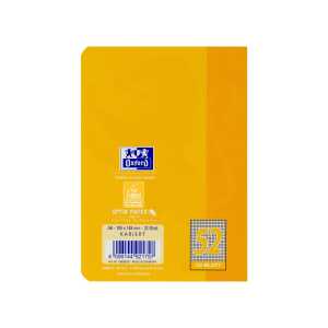 OXFORD Schule Oktavheft A6, 32 Blatt, Lineatur 52 (kariert)