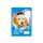 Arbeitsblock A4, 50 Blatt, 80 g/m², 4fach gelocht, Lineatur 2