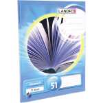 LANDRÉ Oktavheft A6, 32 Blatt, 70 g/m²,...