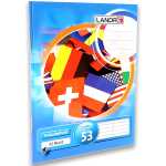 LANDRÉ Vokabelheft A6, 32 Blatt, 70 g/m²,...