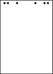 Flipchartblock , 65x98 cm, 20 Blatt, 80 g/m²,...
