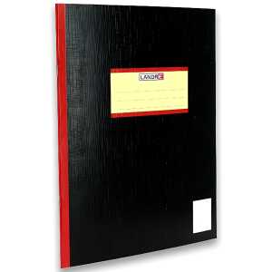 LANDRÉ Oberschulheft A4, 20 Blatt, 80 g/m², liniert mit 9 cm Rand