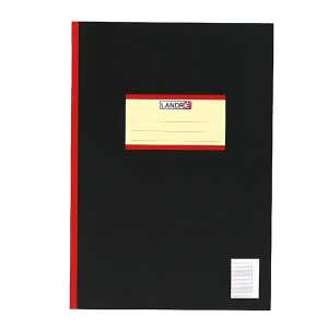 LANDRÉ Oberschulheft A4, 20 Blatt, 80 g/m², liniert mit Rand