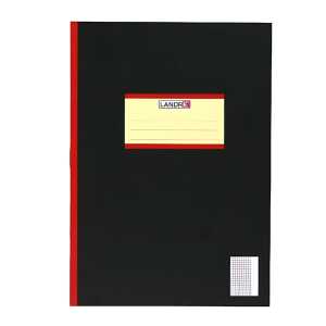 LANDRÉ Oberschulheft A4, 20 Blatt, 80 g/m², kariert mit Rand