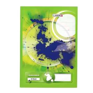 LANDRÉ Löschblattblock A4, 10 Blatt, 70 g/m²