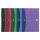Oxford Office Spiralbuch "Urban Mix" A4, kariert 5 mm, 90 Bl 4 Farben