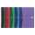 Oxford Office Spiralbuch "Urban Mix" A4, liniert 7 mm, 90 Bl 4 Farben