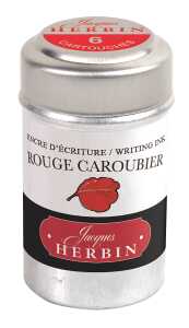 Herbin Dose mit 6 Patronen - Johannisrot