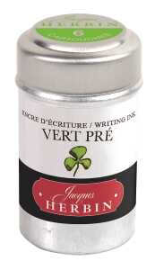Herbin Dose mit 6 Patronen - Kleegrün
