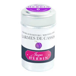 Herbin Dose mit 6 Patronen - Cassis