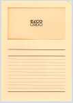 Sichtmappen Ordo classico - hellchamois, 120g, 100 Stück,