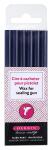 Herbin Siegellack Box 6Stg dunkelblau
