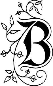 Herbin Siegel eck Holzgr Petschaft B