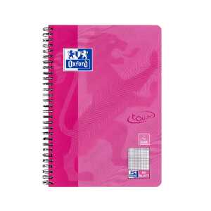 Oxford Touch Collegeblock B5 kariert rosa, 80 Blatt
