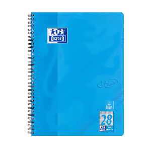 Oxford Touch Collegeblock A4+ L.28 meerblau, 80 Blatt Optik Paper,