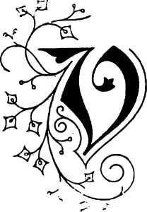 Herbin Siegel eck Holzgr Petschaft V