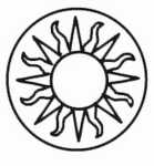 Herbin Siegel, rd Holzgr, Sonne