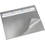 Schreibunterlage Durella DS grau 52x65cm, Vollsichtfolie...