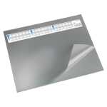 Schreibunterlage Durella DS grau 52x65cm, Vollsichtfolie...