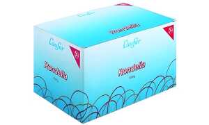 Gummiring Rondella Nr 13 rot Durchmesser 85mm, 1kg Schachtel