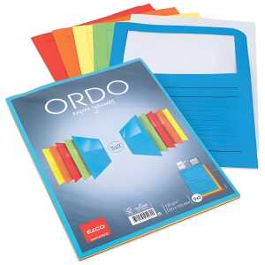 Sichtmappen Ordo classico - sortiert, 120g, 10 Stück,