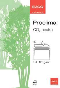 Briefhülle Proclima C4, hochweiß, Haftklebung, 100 g/qm, 10 Stück Box