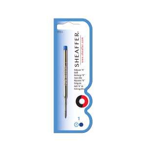 Kugelschreibermine Sheaffer K-Style, Fein, Blau, 1 Stück auf Blister