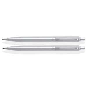 Sheaffer Druckbleistift/Kugels. Sentinel Set Schaft Chrom gebürstet