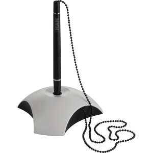 HAN DELTA Kugelschreiberständer - Kette 68 cm, lichtgrau-schwarz