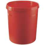 HAN Papierkorb GRIP - 18 Liter, rund, 2 Griffmulden,...