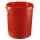 HAN Papierkorb GRIP - 18 Liter, rund, 2 Griffmulden, extra stabil, rot