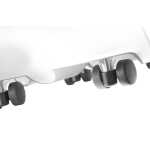 HAN Papierkorb LOGO-DRIVE, Rollen aus Metall, schwarz